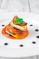 portion de Ratatouille photo