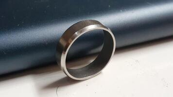 image de une mariage bague photo