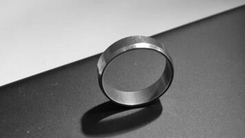 image de une mariage bague photo