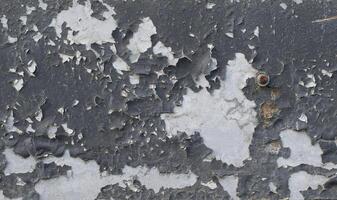 texture de peeling peindre sur une métal surface, détruit structure, corrosion photo
