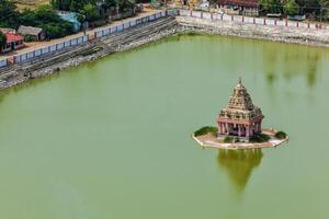 temple réservoir de Seigneur Bhakthavatsaleswarar bobine photo