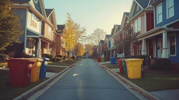 ai généré Facile représentation de civique responsabilité, promouvoir une rangé et hygiénique environnement pour tout photo