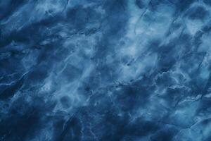 ai généré Naturel bleu marbre texture Contexte photo