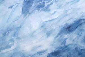 ai généré abstrait Contexte de bleu marbre texture photo