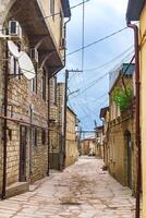 mahallas dans derbent, ancien des rues de le historique centre de le ville, Daghestan photo