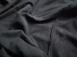 noir en tissu Contexte modèle texture photo