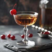 ai généré une magnifique cocktail boisson photo