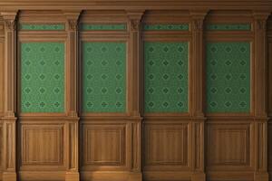 cabinet mur Contexte bois panneaux photo