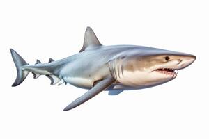 ai généré génial blanc requin clipart photo