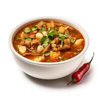 ai généré posole soupe fermer photo