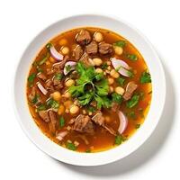 ai généré posole soupe fermer photo