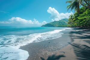 ai généré magnifique tropical turquoise océan plage professionnel la photographie photo