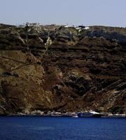 la salle des mines au sommet de la falaise photo