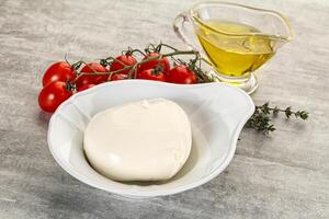 rond mozzarella Jeune fromage Balle photo