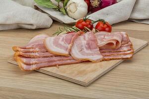 Bacon plus de planche photo