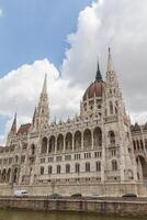 budapest, le bâtiment du parlement hongrie photo