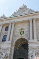 palais et monument de la hofburg. Vienne, Autriche. photo