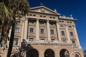 la construction du gouvernement militaire. barcelone, catalogne, espagne photo