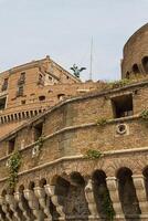 Le mausolée d'Hadrien, généralement connu sous le nom de Castel Sant'Angelo, Rome, Italie photo