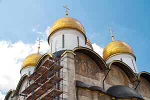 Cathédrale de dormition à kremlin de moscou photo