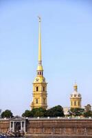 le peter et Paul forteresse, st. Pétersbourg, Russie photo