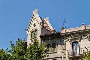 vieux magnifique architecture Barcelone Espagne photo