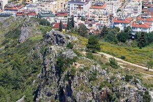 celle d'Alanyas méditerranéen littoral et ottoman Château dinde photo