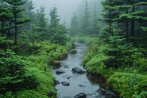 ai généré magnifique la nature Montagne paysage professionnel la photographie photo