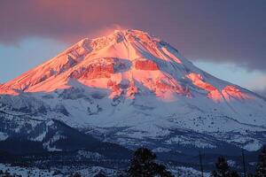 ai généré magnifique la nature Montagne paysage professionnel la photographie photo