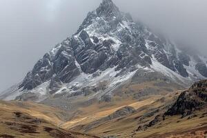 ai généré magnifique la nature Montagne paysage professionnel la photographie photo