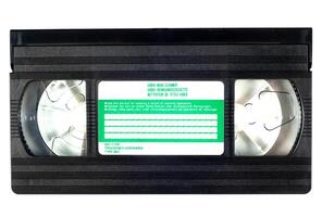 une vidéo cassette photo