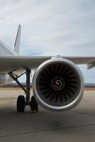 avion moteur turbine photo