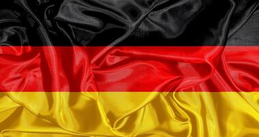 drapeau de Allemagne réaliste conception photo