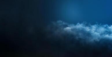 Halloween Contexte concept, arrière-plans nuit ciel avec plein lune et des nuages. éléments de cette image meublé par nasa photo