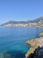 vue de le côte de île photo