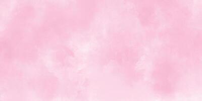 abstrait brosse peint ciel fantaisie pastel rose aquarelle arrière-plan, décoratif doux rose papier texture, acrylique brillant rose écoulement encre grunge texture, doux rose éclaboussure abstrait rose Contexte. photo