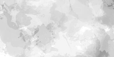blanc ou gris dessiné à la main et grunge aquarelle marbré La peinture texture, peindre fuites et ombre effets blanc ou gris papier texture, gris et blanc grain texture marbré La peinture tableau noir. photo