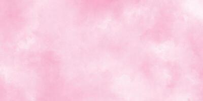aquarelle rose gratté grungy texture avec taches, pastel La peinture sur Toile avec rose, main peint pente rose papier texture, rose grunge texture illustration. photo