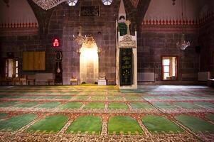 à l'intérieur de mosquée photo