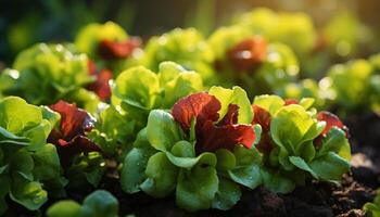 ai généré fraîcheur de la nature croissance dans une coloré bouquet de fleurs généré par ai photo