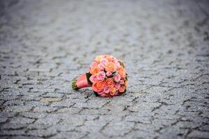 mariage bouquet. bouquet de fleurs photo