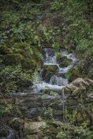 une petit cascade près le village de potpece dans Serbie photo