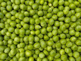 Frais vert pois mattar graines, pois légume Haut Contexte photo