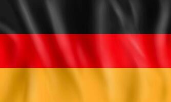 illustration de Allemagne drapeau 3d style photo