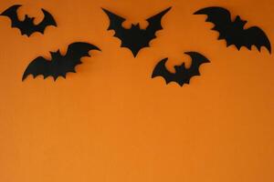 Halloween Contexte avec chauves-souris copie espace photo