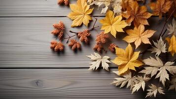 ai généré l'automne Jaune doux Couleur fleurs dans le jardin photo