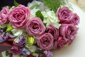 pastel de mariée bouquet photo