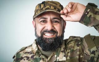 content militaire soldat portrait photo