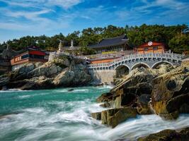 haedong yongungsa temple. Busan, Sud Corée photo