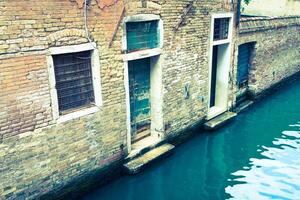 magnifique vue sur le Venise ville dans Italie avec canal photo